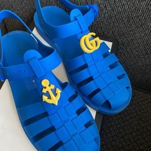 Kids jelly Gucci sandals